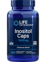 Suplemento Life Extension Inositol - 1000mg - 360 Cápsulas