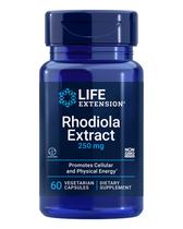 Suplemento Life Extension Rhodiola 250mg para energia