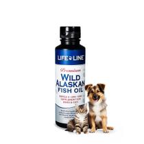 Suplemento Life Line Pet Nutrition Óleo de peixe selvagem do Alasca 250ml Suplemento Life Line Pet Nutrition Óleo de peixe selvagem do Alasca 250ml