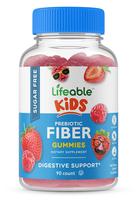 Suplemento Lifeable Fibra Prebiótica Sem Açúcar para Crianças - 90 Gummies