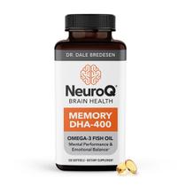 Suplemento LifeSeasons NeuroQ Memory DHA-400 Omega-3 120 cápsulas gelatinosas