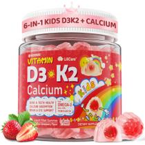 Suplemento LILICARE Vitamina D3 K2+ Gomas de cálcio 60Cts Suplemento LILICARE Vitamina D3 K2+ Gomas de cálcio 60Cts