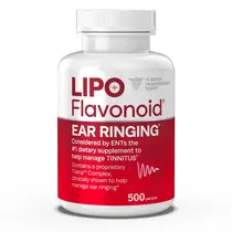 Suplemento Lipo-Flavonoid Plus Tinnitus Relief 500 cápsulas