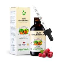 Suplemento líquido de ferro Maxi Health 15 mg/mL com sabor de frutas vermelhas Suplemento líquido de ferro Maxi Health 15 mg/mL com sabor de frutas vermelhas