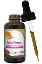 Suplemento líquido de ferro Zahler Iron Drops 60mL 18mg de ferro Suplemento líquido de ferro Zahler Iron Drops 60mL 18mg de ferro
