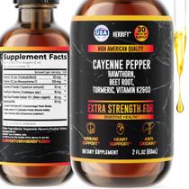 Suplemento líquido de pimenta caiena HERBIFY Immune Heart 60ml Suplemento líquido de pimenta caiena HERBIFY Immune Heart 60ml