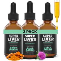 Suplemento Líquido Herbal SuperBonsai com Cardo-Mariano, Vegano