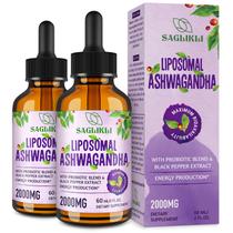 Suplemento Líquido Lipossomal de Ashwagandha Saglikli 60 mL 2000 mg Suplemento Líquido Lipossomal de Ashwagandha Saglikli 60 mL 2000 mg