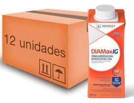 Suplemento Líquido Prodiet Nutrição Enteral Diamax IG Sabor Baunilha 200ml Caixa Com 12 Unidades