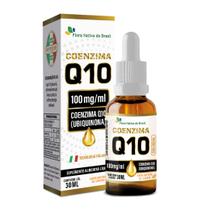 Suplemento Líquido Sublingual CoenzimaQ10 30ml sabor laranja Flora Nativa