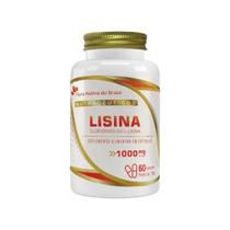Suplemento Lisina 1000mg PORÇÃO 60caps Flora Nativa Suplemento Lisina 1000mg PORÇÃO 60caps Flora Nativa