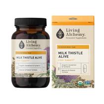 Suplemento Living Alchemy Cardo Mariano Fermentado para la Limpieza del Hígado