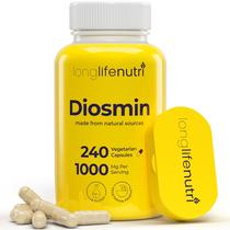 Suplemento LongLifeNutri Diosmin 1000 mg 240 cápsulas