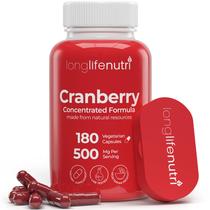 Suplemento LongLifeNutri Extracto de Arándano 500mg 180 Cápsulas Suplemento LongLifeNutri Extracto de Arándano 500mg 180 Cápsulas