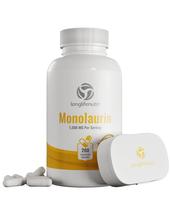 Suplemento LongLifeNutri Monolaurina 1500 mg 200 cápsulas