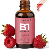 Suplemento LongLifeNutri Vitamin B1 em gotas líquidas 120 ml por 5 meses