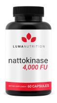 Suplemento Luma Nutrition Nattokinase 4000 FU 60 cápsulas Suplemento Luma Nutrition Nattokinase 4000 FU 60 cápsulas