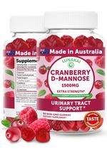 Suplemento Lunakai Cranberry Gummies 1500 mg para mulheres de 60 quilates Suplemento Lunakai Cranberry Gummies 1500 mg para mulheres de 60 quilates