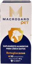 Suplemento Macrogard Pet 45 g para Cães e Gatos 30 Comprimidos Suplemento Macrogard Pet 45 g para Cães e Gatos 30 Comprimidos