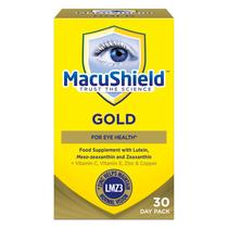 Suplemento MacuShield Gold Food com 90 cápsulas para saúde ocular Suplemento MacuShield Gold Food com 90 cápsulas para saúde ocular