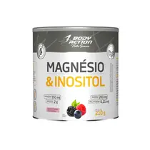 Suplemento Magnésio e Inositol 210g Bodyaction