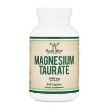 Suplemento Magnésio Taurato Double Wood - 1500mg - 210 Cápsulas