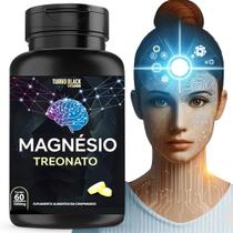 Suplemento Magnésio Treonina Treonato 1000 mg - Turbo Black Vitamin