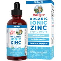 Suplemento MaryRuth Organics, sulfato de zinco, 125 ml, 40 porções