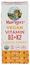 Suplemento MaryRuth Organics Vitamin D3 + K2 em Spray - 30ml Suplemento MaryRuth Organics Vitamin D3 + K2 em Spray - 30ml