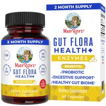 Suplemento MaryRuth's Gut Flora Health+ Enzymes 60 cápsulas