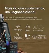 Suplemento Masculino Mamboo Plus Mais Energia, Foco e Vitalidade no Dia a Dia 60 Cápsulas