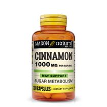 Suplemento Mason Natural Canela 1000 mg Cápsulas 100 unidades Suplemento Mason Natural Canela 1000 mg Cápsulas 100 unidades