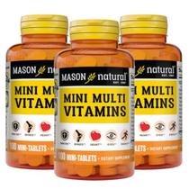 Suplemento MASON NATURAL Mini Multivitamínico Suprimento de 300 dias Suplemento MASON NATURAL Mini Multivitamínico Suprimento de 300 dias