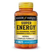 Suplemento MASON NATURAL Super Energy, fornecimento de 30 dias Suplemento MASON NATURAL Super Energy, fornecimento de 30 dias