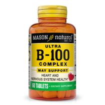 Suplemento MASON NATURAL Ultra B-100 Complex Heart Health Suplemento MASON NATURAL Ultra B-100 Complex Heart Health