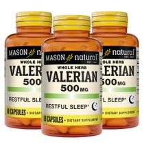 Suplemento MASON NATURAL Valerian Root 500mg Sleep Aid 6M