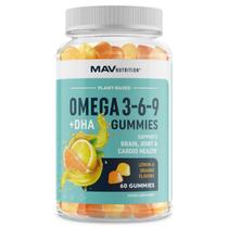 Suplemento MAV NUTRITION Omega 3 6 9 + DHA Gomas 60 unidades