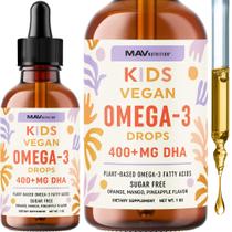 Suplemento MAV NUTRITION Vegan Omega 3 Liquid Drops Kids