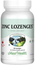 Suplemento Maxi Health: pastilhas de zinco de 10 mg com vitamina C (60 comprimidos para mastigar)