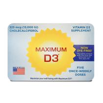Suplemento Maximum D3 13.000 UI 5 cápsulas