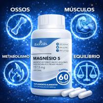 Suplemento Maxviril Magnésio 5 60 Caps