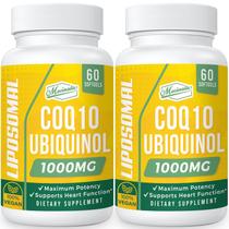 Suplemento Mecinalis Lipossomal CoQ10 1000mg Softgels 120 unidades