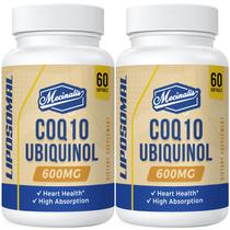 Suplemento Mecinalis Lipossomal CoQ10 Ubiquinol 600 mg 120 cápsulas gelatinosas