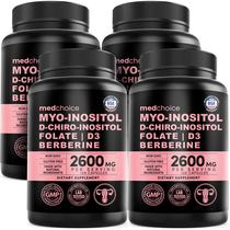 Suplemento MEDCHOICE 14 em 1 de inositol para equilíbrio hormonal feminino Suplemento MEDCHOICE 14 em 1 de inositol para equilíbrio hormonal feminino