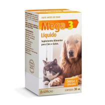 Suplemento Mega 3 Líquido para Cães e Gatos 30ml