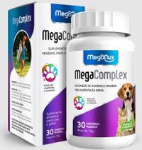 Suplemento MEGA-COMPLEX Vitaminas e Minerais 30comp - Cães e Gatos - MegaNux