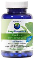 Suplemento Mega Resveratrol 99% puro 250 mg 120 cápsulas Suplemento Mega Resveratrol 99% puro 250 mg 120 cápsulas