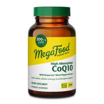 Suplemento MegaFood CoQ10 de alta absorção 200 mg 60 cápsulas