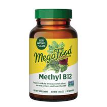 Suplemento MegaFood Metil B12 60 comprimidos veganos