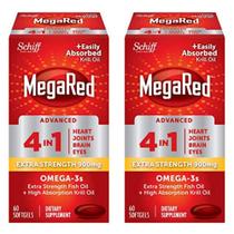 Suplemento MegaRed Advanced 4 em 1 - 900mg - 120 Cápsulas Suplemento MegaRed Advanced 4 em 1 - 900mg - 120 Cápsulas
